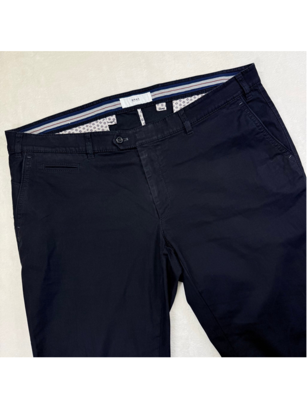 Men's Brax Black Chinos & Khakis 42x32 Dress Casual Wear Comfort